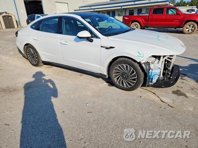 Czwarte zdjęcie samochodu z boku: 2025 HYUNDAI SONATA HYBRID LIMITED VIN:KMHL54JJ0SA126963 - miniatura