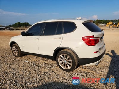 Drugie zdjęcie samochodu z przodu: 2013 BMW X3 XDRIVE28I VIN:5UXWX9C52D0A30447 - miniatura
