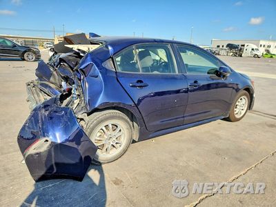 Trzecie zdjęcie samochodu z tyłu: 2022 TOYOTA COROLLA LE VIN:JTDEAMDE3NJ036394 - miniatura
