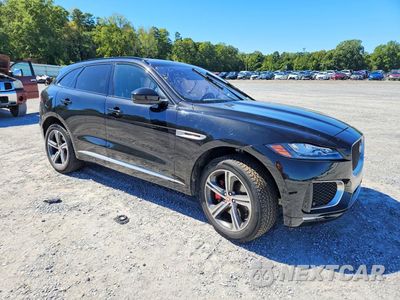 Czwarte zdjęcie samochodu z boku: 2019 JAGUAR F-PACE S VIN:SADCM2FV8KA616577 - miniatura