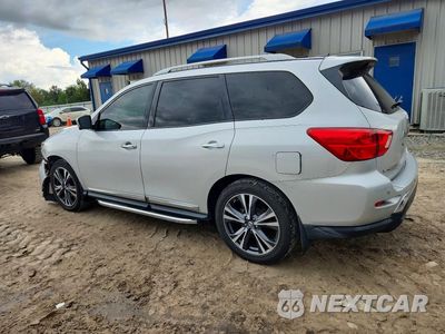 Drugie zdjęcie samochodu z przodu: 2018 NISSAN PATHFINDER PLATINUM VIN:5N1DR2MN2JC631739 - miniatura