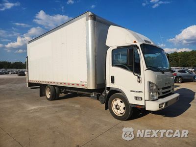 Czwarte zdjęcie samochodu z boku: 2022 ISUZU NPR HD BOX TRUCK VIN:54DC4W1D5NS202801 - miniatura
