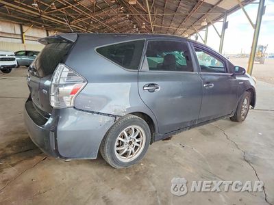 Trzecie zdjęcie samochodu z tyłu: 2013 TOYOTA PRIUS V THREE VIN:JTDZN3EU8D3278560 - miniatura