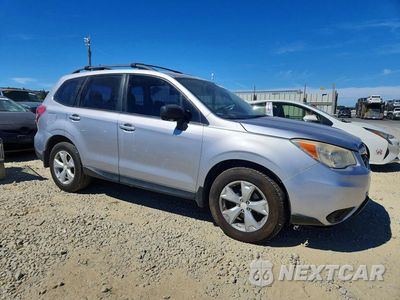 Czwarte zdjęcie samochodu z boku: 2015 SUBARU FORESTER 2.5I VIN:JF2SJABC6FH435975 - miniatura