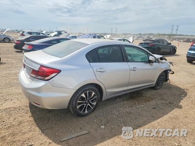 Trzecie zdjęcie samochodu z tyłu: 2015 HONDA CIVIC EX VIN:19XFB2F83FE244951 - miniatura