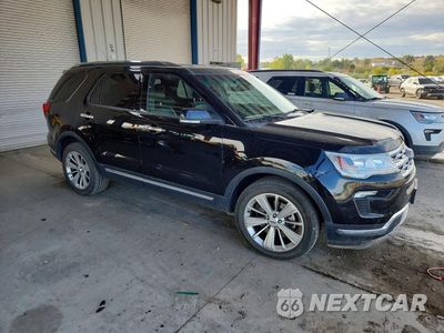 Czwarte zdjęcie samochodu z boku: 2019 FORD EXPLORER LIMITED VIN:1FM5K8F86KGA10887 - miniatura
