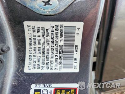 Zdjęcie 12 z 12 samochodu: 2011 HONDA CIVIC LX VIN:19XFA1F5XBE020816 - miniatura