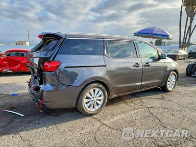 Trzecie zdjęcie samochodu z tyłu: 2018 KIA SEDONA EX VIN:KNDMC5C16J6378218 - miniatura