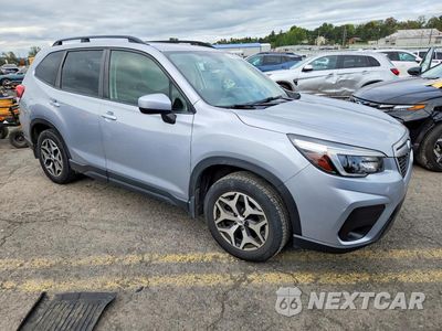 Czwarte zdjęcie samochodu z boku: 2021 SUBARU FORESTER PREMIUM VIN:JF2SKAJC8MH487135 - miniatura