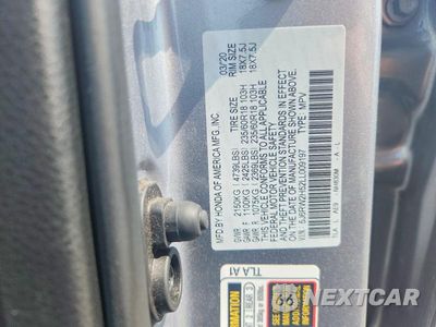 Zdjęcie 12 z 12 samochodu: 2020 HONDA CR-V EX VIN:5J6RW2H52LL009197 - miniatura