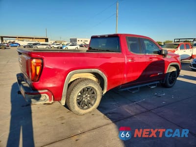 Trzecie zdjęcie samochodu z tyłu: 2019 GMC SIERRA K1500 ELEVATION VIN:1GTR9CEK4KZ319487 - miniatura