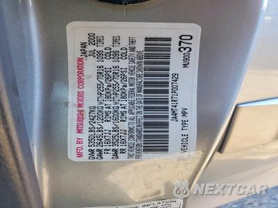 Zdjęcie 13 z 13 samochodu: 2001 MITSUBISHI MONTERO SPORT LIMITED VIN:JA4MT41R71P007429 - miniatura