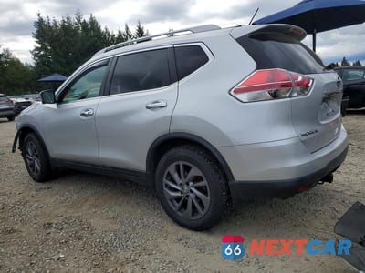 Drugie zdjęcie samochodu z przodu: 2016 NISSAN ROGUE SL VIN:5N1AT2MV5GC839773 - miniatura