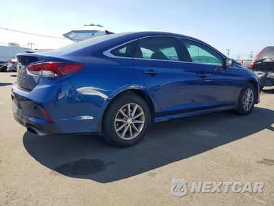 Trzecie zdjęcie samochodu z tyłu: 2019 HYUNDAI SONATA SE VIN:5NPE24AF2KH806177 - miniatura