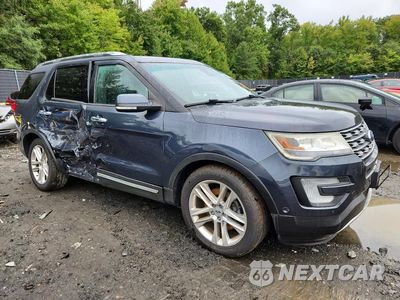 Czwarte zdjęcie samochodu z boku: 2017 FORD EXPLORER LIMITED VIN:1FM5K8F89HGC98736 - miniatura
