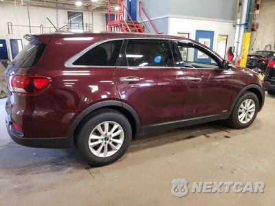Trzecie zdjęcie samochodu z tyłu: 2019 KIA SORENTO LX VIN:5XYPGDA36KG502390 - miniatura