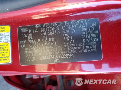 Zdjęcie 13 z 13 samochodu: 2009 KIA BORREGO LX VIN:KNDJJ741695028561 - miniatura