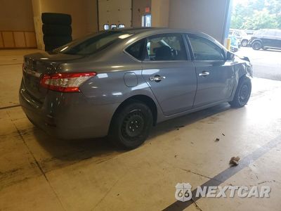 Trzecie zdjęcie samochodu z tyłu: 2015 NISSAN SENTRA SV VIN:3N1AB7AP5FL690149 - miniatura