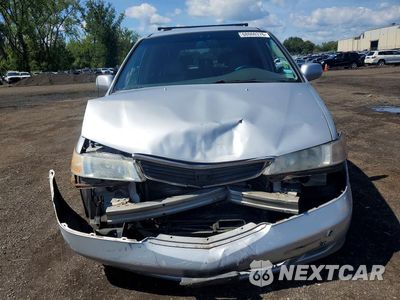 Piąte zdjęcie samochodu w środku: 2001 HONDA ODYSSEY EX VIN:2HKRL18611H543598 - miniatura
