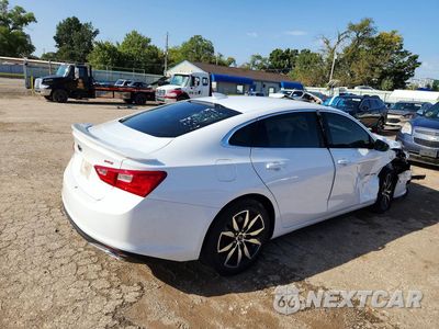 Trzecie zdjęcie samochodu z tyłu: 2022 CHEVROLET MALIBU RS VIN:1G1ZG5ST2NF205551 - miniatura