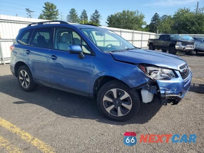 Czwarte zdjęcie samochodu z boku: 2017 SUBARU FORESTER 2.5I PREMIUM VIN:JF2SJAEC5HH405526 - miniatura