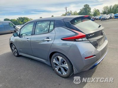 Drugie zdjęcie samochodu z przodu: 2018 NISSAN LEAF SL VIN:1N4AZ1CPXJC301227 - miniatura