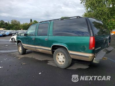 Drugie zdjęcie samochodu z przodu: 1999 GMC SUBURBAN K1500 VIN:1GKFK16R9XJ728425 - miniatura