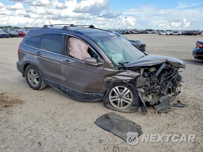 Czwarte zdjęcie samochodu z boku: 2010 HONDA CR-V EXL VIN:5J6RE3H77AL024799 - miniatura