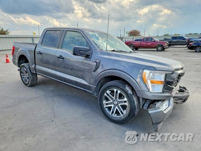 Czwarte zdjęcie samochodu z boku: 2022 FORD F150 SUPERCREW VIN:1FTFW1E53NKD20718 - miniatura