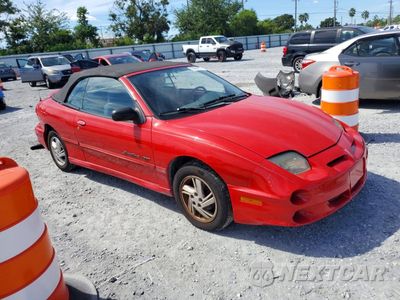 Czwarte zdjęcie samochodu z boku: 2000 PONTIAC SUNFIRE GT VIN:4G2JB32T5YB201693 - miniatura