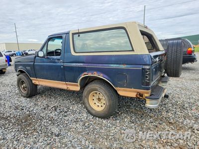 Drugie zdjęcie samochodu z przodu: 1994 FORD BRONCO U100 VIN:1FMEU15H9RLB31465 - miniatura