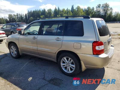 Drugie zdjęcie samochodu z przodu: 2006 TOYOTA HIGHLANDER HYBRID VIN:JTEEW21A460028864 - miniatura