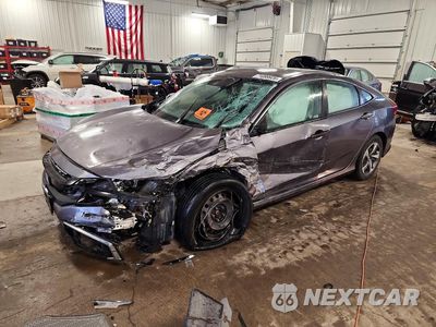 2020 HONDA CIVIC LX 19XFC2F67LE004809 - główne zdjęcie licytacji z USA - miniatura