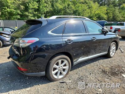 Trzecie zdjęcie samochodu z tyłu: 2010 LEXUS RX 350 VIN:2T2ZK1BA4AC019375 - miniatura