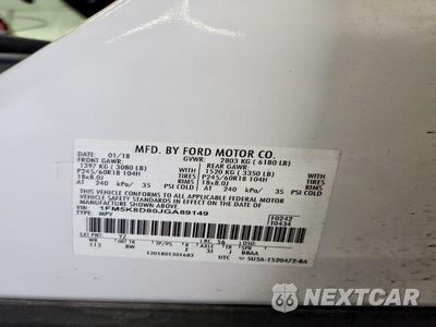 Zdjęcie 14 z 14 samochodu: 2018 FORD EXPLORER XLT VIN:1FM5K8D80JGA89149 - miniatura