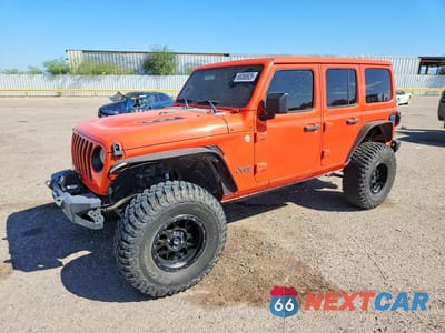 2019 JEEP WRANGLER UNLIMITED SAHARA 1C4HJXEG6KW575511 - główne zdjęcie licytacji z USA - miniatura