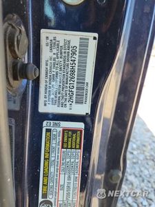 Zdjęcie 12 z 12 samochodu: 2008 HONDA CIVIC LX VIN:2HGFG12698H547905 - miniatura