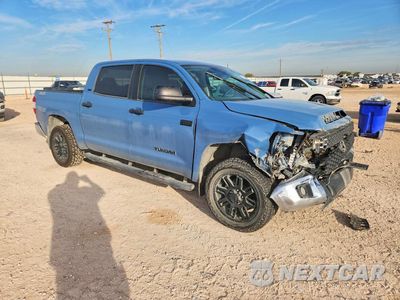 Czwarte zdjęcie samochodu z boku: 2021 TOYOTA TUNDRA SR5 VIN:5TFDY5F19MX963550 - miniatura
