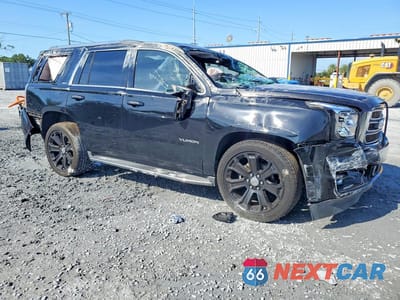 Czwarte zdjęcie samochodu z boku: 2018 GMC YUKON SLE VIN:1GKS1AKC0JR226379 - miniatura