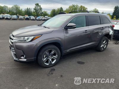2019 TOYOTA HIGHLANDER HYBRID LIMITED PLATINUM 5TDDGRFH3KS062913 - główne zdjęcie licytacji z USA - miniatura