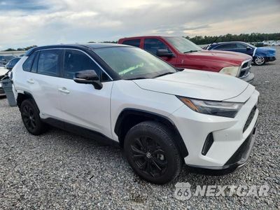 Czwarte zdjęcie samochodu z boku: 2025 TOYOTA RAV4 XSE VIN:JTME6RFV7SD570021 - miniatura