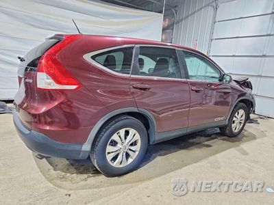 Trzecie zdjęcie samochodu z tyłu: 2013 HONDA CR-V EX VIN:5J6RM4H59DL053975 - miniatura