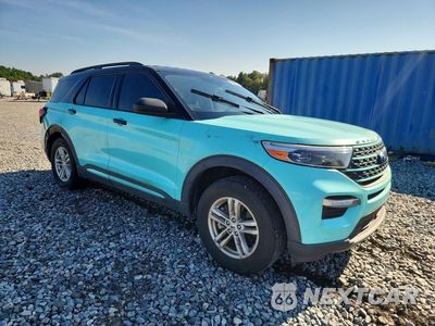 Czwarte zdjęcie samochodu z boku: 2021 FORD EXPLORER XLT VIN:1FMSK7DH7MGA01862 - miniatura