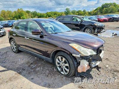 Czwarte zdjęcie samochodu z boku: 2008 INFINITI EX35 BASE VIN:JNKAJ09F18M350085 - miniatura