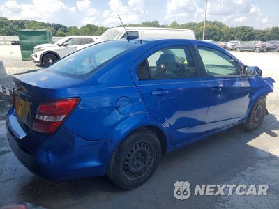 Trzecie zdjęcie samochodu z tyłu: 2017 CHEVROLET SONIC LS VIN:1G1JB5SH0H4156938 - miniatura