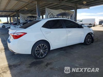 Trzecie zdjęcie samochodu z tyłu: 2014 TOYOTA COROLLA S PLUS VIN:5YFBURHE6EP064056 - miniatura