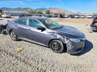 Czwarte zdjęcie samochodu z boku: 2018 HONDA CIVIC LX VIN:2HGFC2F59JH562218 - miniatura