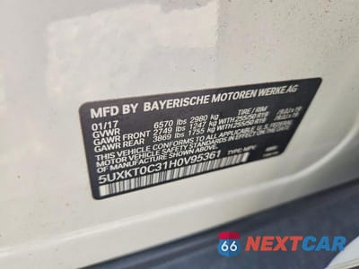 Zdjęcie 13 z 13 samochodu: 2017 BMW X5 XDR40E VIN:5UXKT0C31H0V95361 - miniatura