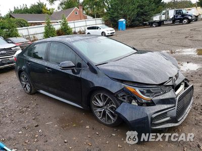 Czwarte zdjęcie samochodu z boku: 2020 TOYOTA COROLLA SE VIN:5YFS4RCE4LP021422 - miniatura