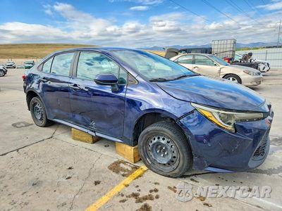 Czwarte zdjęcie samochodu z boku: 2022 TOYOTA COROLLA LE VIN:5YFEPMAE5NP343807 - miniatura